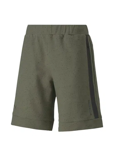 Puma X Porsche Logo-detail Track Shorts In Green