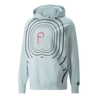 Puma X Pronounce Crossover Casual Sports Breathable Long Sleeves Couple Style Light Blue