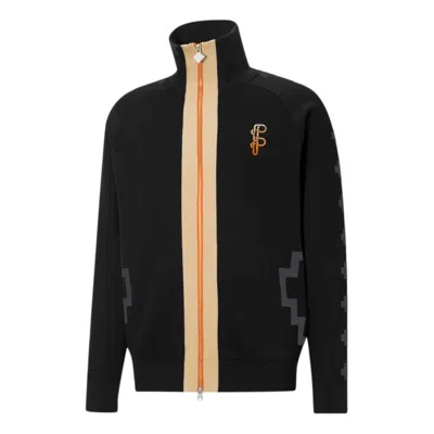 Puma X Pronounce Crossover Contrasting Colors Casual Sports Knit Jacket Black