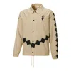 Puma X Pronounce Unisex Woven Printing Jacket Khaki In Brown
