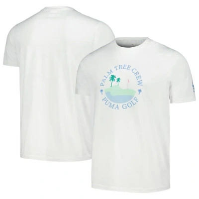 Puma X Ptc White Wm Phoenix Open Island Cloudspun T-shirt