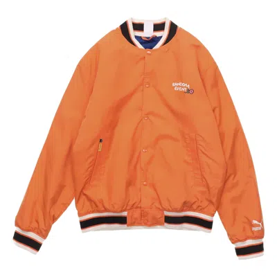 Puma X Randomevent Bomber Graphic Logo Jacket 'orange'