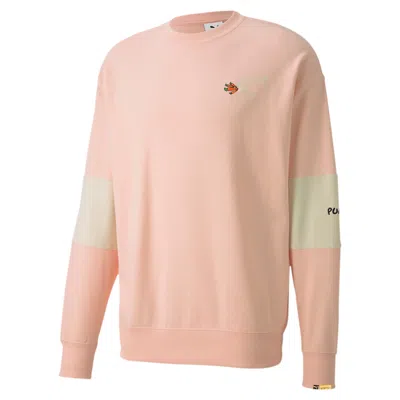 Puma X Randomevent Crew Sweatshirt In Pink