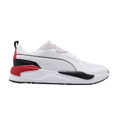 Pre-owned Puma X-ray Game 'white Black Red'