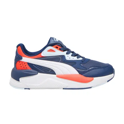 Pre-owned Puma X-ray Speed Big Kid 'inky Blue Fall Foliage' | Kid's Size 6.5