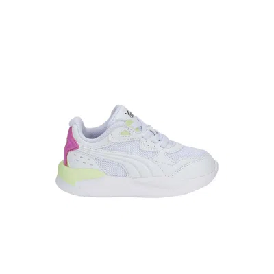 Pre-owned Puma X-ray Speed Infant 'white Mauve Pop' | Infant Size 4