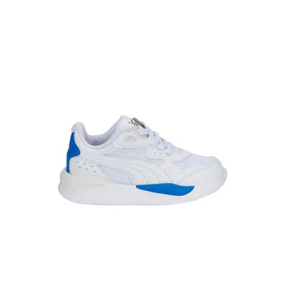 Pre-owned Puma X-ray Speed Infant 'white Victoria Blue' | Infant Size 5