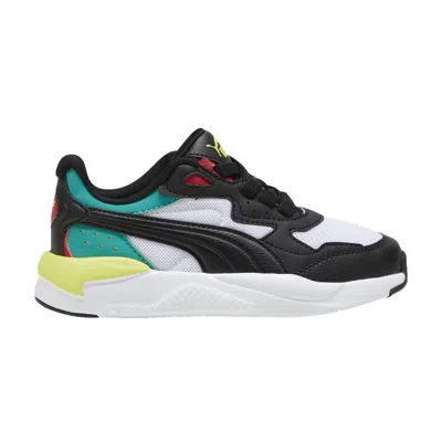 Pre-owned Puma X-ray Speed Little Kid 'black Sparkling Green' | Kid's Size 1
