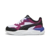 Puma X-ray Speed Little Kids' Shoes In White- Black-mauved Out-magenta Gleam
