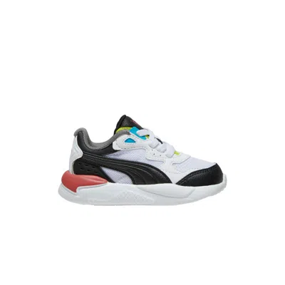 Pre-owned Puma X-ray Speed Toddler 'white Multi-color' | Infant Size 4
