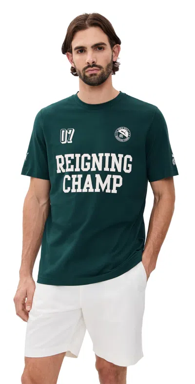 Puma X Reigning Champ Modalon T-shirt Green Terrain