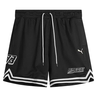 Pre-owned Puma X Represent Short I 'black' | Men's Size M