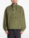 Puma X Represent Zip-pocket Jacket In Green