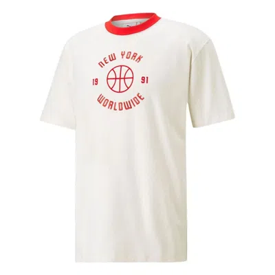 Puma X Rhuigi Graphic T-shirt 'white Red'