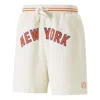 Puma X Rhuigi New York Basketball Shorts 'beige Red' In White