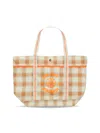 Puma X Rhuigi Oversized Logo Tote Bag In Orange