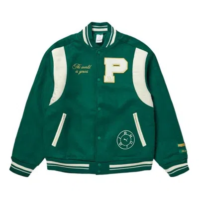 Puma X Rhuigi Varsity Jacket 'green'