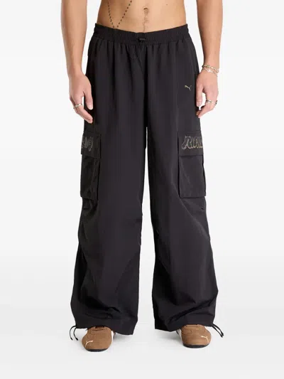 Puma X Ripndip Extreme Cargo Pants In Black
