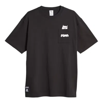 Puma X Ripndip Ss23 Logo T-shirt 'black'