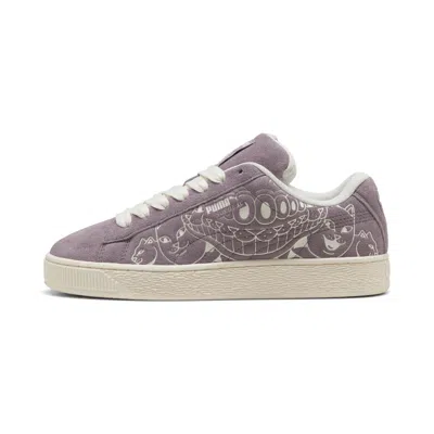 Puma X Ripndip Suede Xl Sneakers In Purple