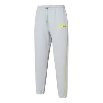 Puma X Roaringwild Sweatpants 'grey Yellow' In Gray