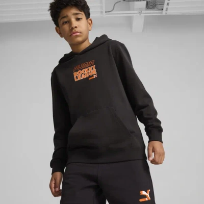 Puma X Rocket League Youth Hoodie In Black