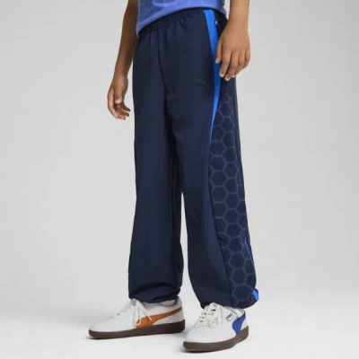 Puma X Rocket League Youth Pants In Blue Horizon