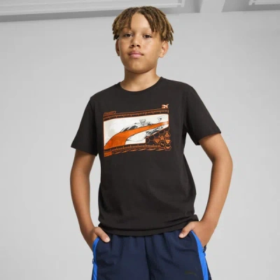 Puma X Rocket League Youth T-shirt In Black