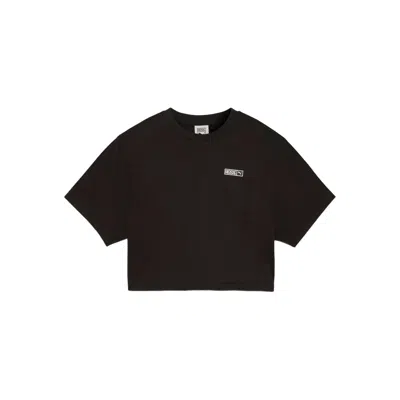 Puma X Rose' Cotton T Shirts In Black