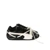Puma X Rose' Leather Sneakers In Black