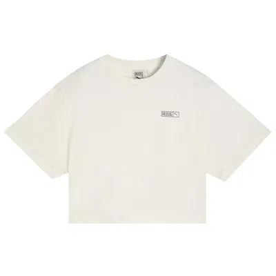 Pre-owned Puma X Rosé Relaxed Tee 'warm White' | Men's Size M