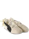Puma X Rosé Speedcat Bow-detail Ballet Flats In Neutral