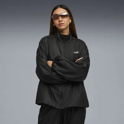 Puma X Rosé T7 Women's Track Jacket In Black