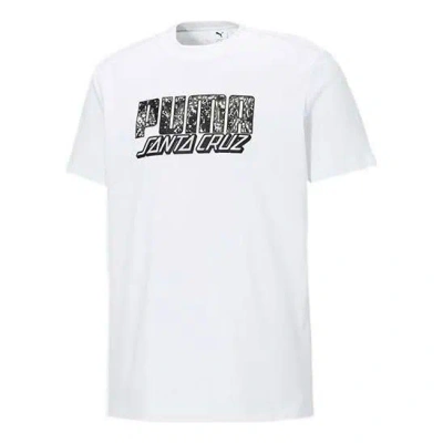 Puma X Santa Cruz Tee In White