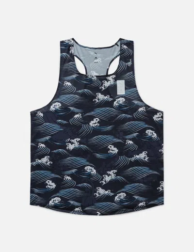 Puma X Saysky Graphic Singlet In Blue