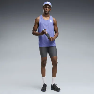 Puma X Saysky Men's 9" Running Half Tights In Gray