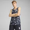 Puma X Saysky Graphic Singlet In Blue