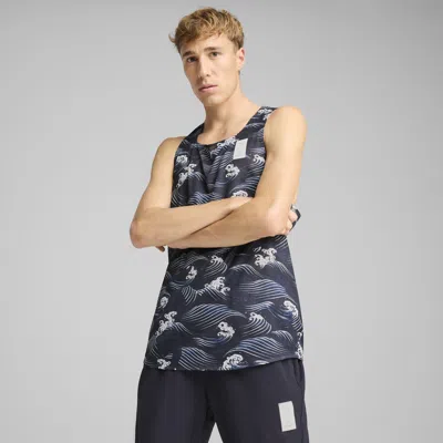 PUMA X SAYSKY MEN'S GRAPHIC SINGLET