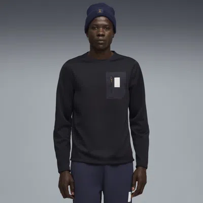 Puma X Saysky Men's Moisture Wicking Running Sweatshirt In Blue