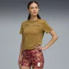 Puma X Saysky Moisture Wicking Running T-shirt In Brown