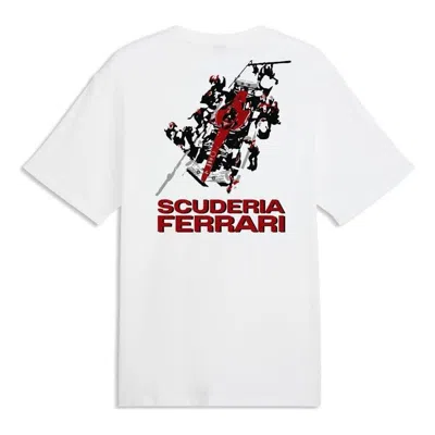 Puma X Scuderia Ferrari Graphic T-shirt ' White'