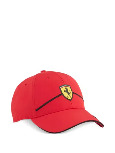 Puma X Scuderia Ferrari Race Baseball Cap In Red