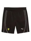 Puma Men's Scuderia Ferrari Race Shorts In Brown