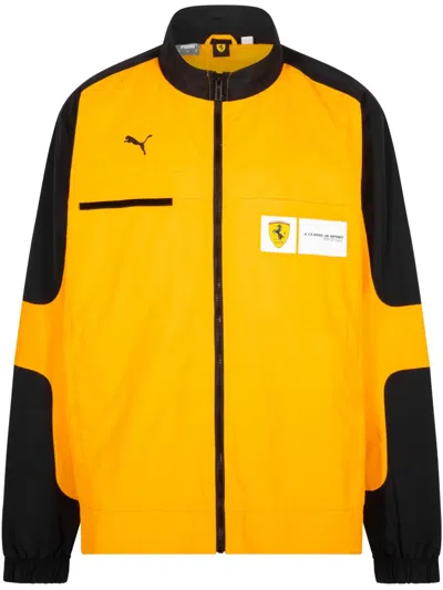 Puma X Scuderia Ferrari Race Statement Jacket In Gelb