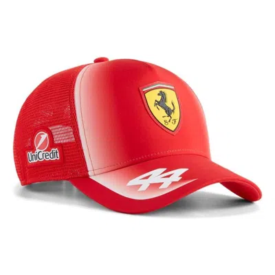 Puma X Scuderia Ferrari Replica Hamilton Trucker Hat ' Red'