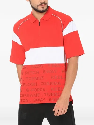 Puma X Scuderia Ferrari Street Polo Shirt In Red