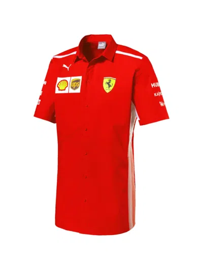 Puma X Scuderia Ferrari Team F1 Shirt In Multi
