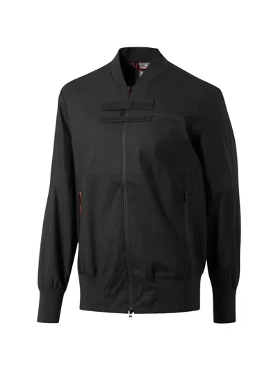 Puma X Scuderia Ferrari Zip Jacket In Black