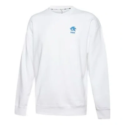 Puma X Sega Sweater 'white Blue'