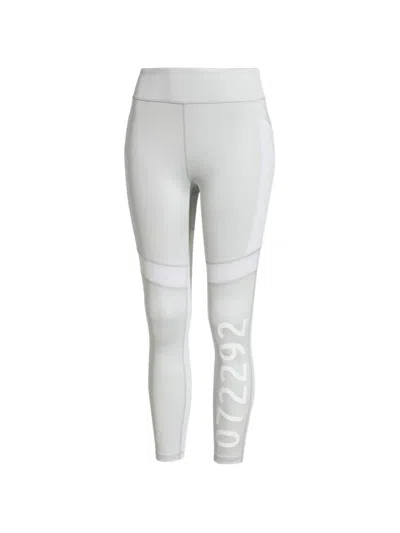 Puma X Selena Gomez Numbers-motif Leggings In White